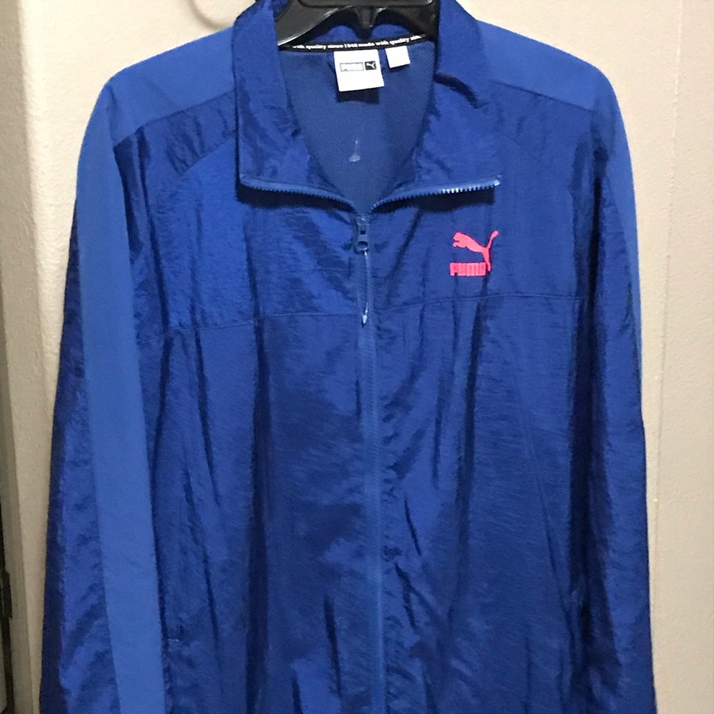 PUMA Windbreaker Size Large